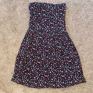 Hollister strapless skater dress